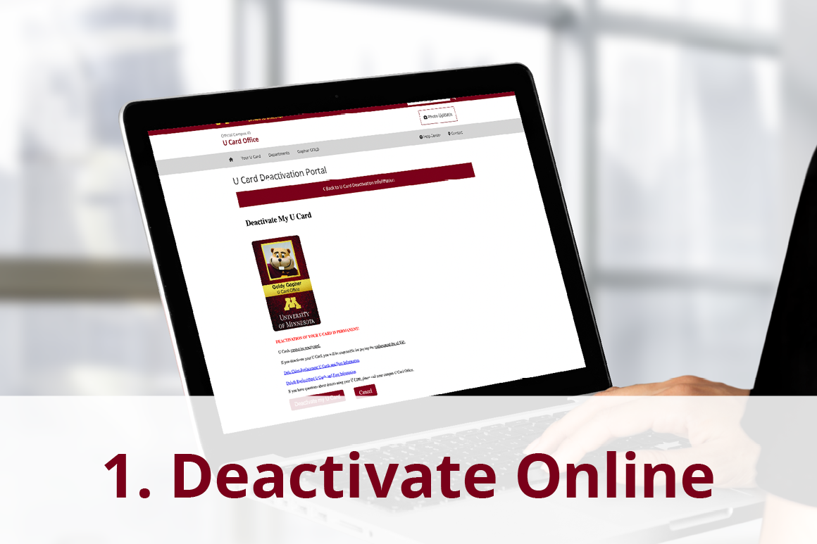 Step 1: Deactivate Online