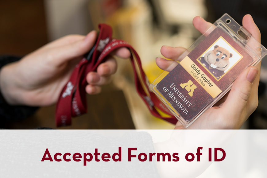 Accepted forms of ID