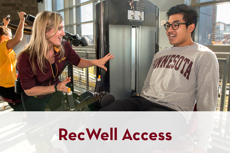 Recreation and Wellness Centers Access