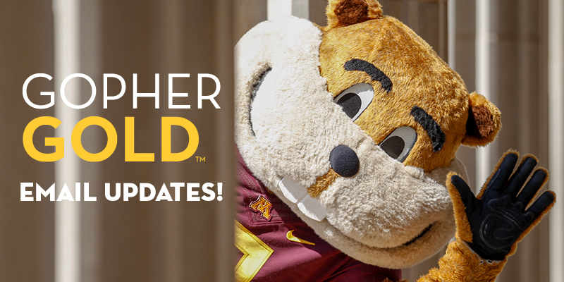 Gopher GOLD Email Updates